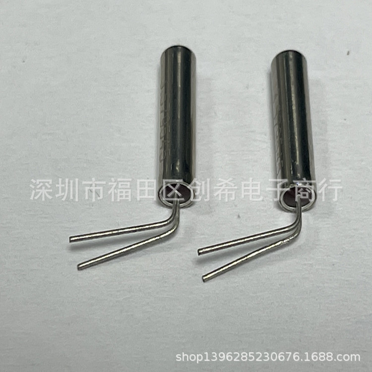 直插无源晶振 3.579545MHZ  3*10 晶体 3.579M JU310  圆柱形 DIP