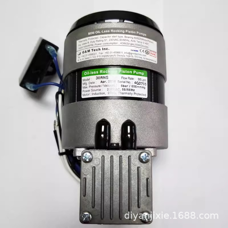 全新原装MINI OIL-Less Rocking Piston Pumps 真空泵负压泵30RNS