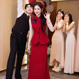 晚礼服;伴娘服;婚纱