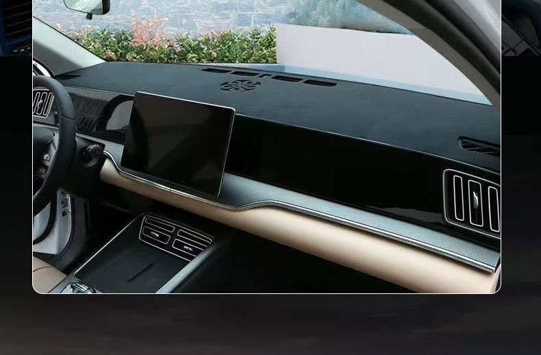 Second-Generation Byd Song Pro Dedicated Dashboard Light-Proof Mat, Suede Anti-Glare Mat for Song Pro Model 2526