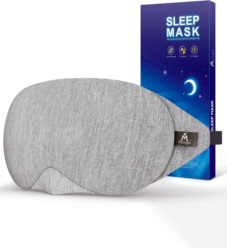 跨境SleepEyeMask棉质睡眠眼罩可调节鼻梁午休航空遮光遮光升级|undefined