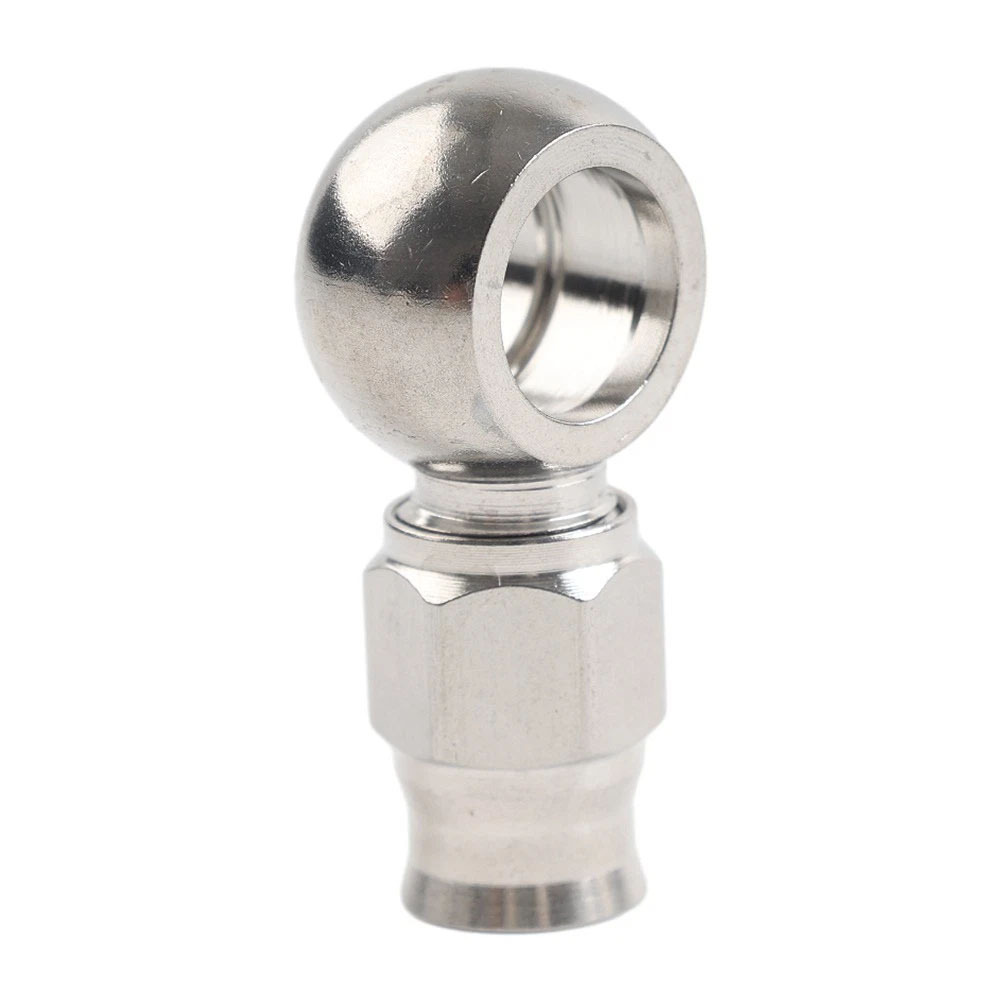Motorcycle stainless steel quick-install brake hose AN3 fish-eye connector modified brake pipe accessories