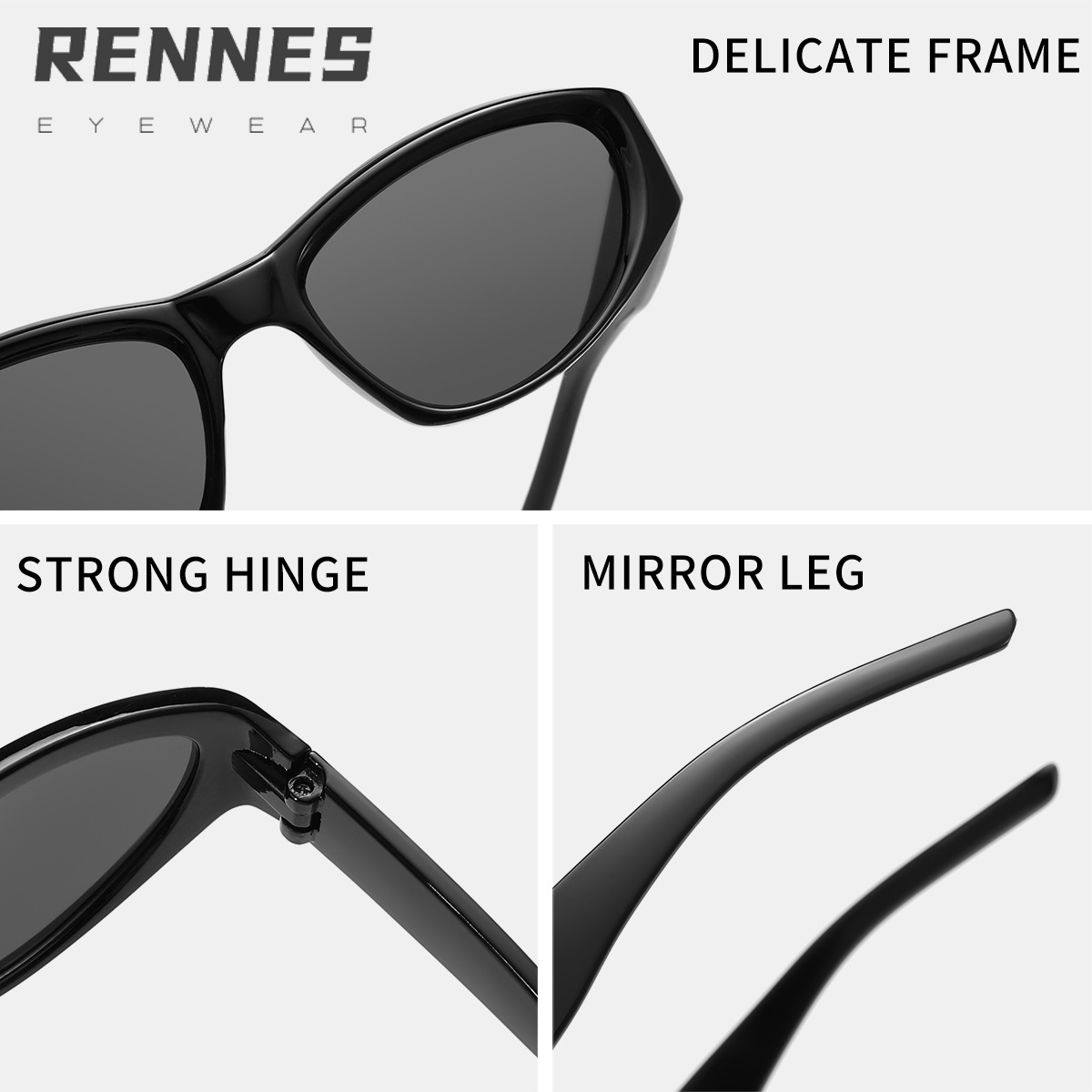 Transfronteriza de los niños nuevo ojo de gato retro y2g pequeño marco gafas de sol de moda desgaste personalizado esencial gafas deportivas al aire libre