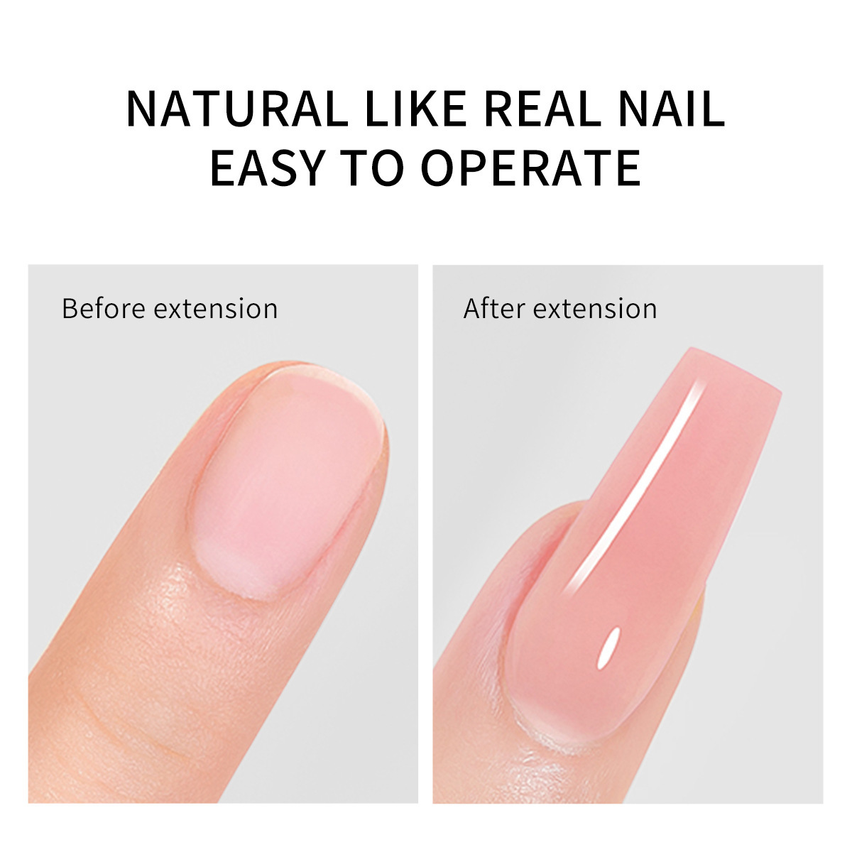 Diamante UV extensión rápida ratón lámpara inferior pegamento capa de sellado traje de pegamento de extensión de cristal pegamento de fototerapia del arte del clavo 15ML pegajoso