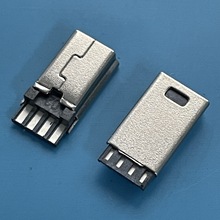 ����5P�������^ ǰ����� MINI USB 4P�������^�B���� ���wL=13.0