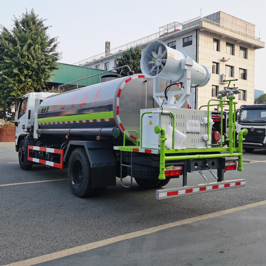 New Energy Sprinkler Truck Dongfeng 9-Ton Multi-Functional Greening and Dust-Suppression Sprinkler Truck for First-Tier Cities