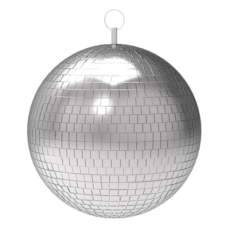 Bola de discoteca luz KTV espejo bola reflectante Barra de luz de flash etapa boda plata disco bola de cristal reflectante