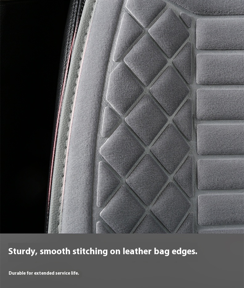 Heated Seat Cushion Fcc Certified Ce Winter Plush Cushion Car Plush Seat Cushion Car Accessories Winter Car Seat Cushion