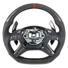 适用于奔驰AMG ML GL E450 G500碳纤维方向盘2013-2018