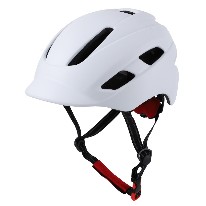 Transfronterizo nuevo casco integrado montar en bicicleta equipo casco hombres y mujeres tapa protectora casco con luz trasera