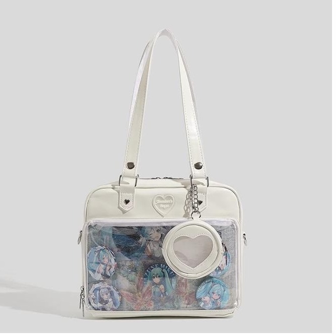 Japanese small food pain bag casual student crossbody uniform bag girls 2D daily commuting one-shoulder handbag