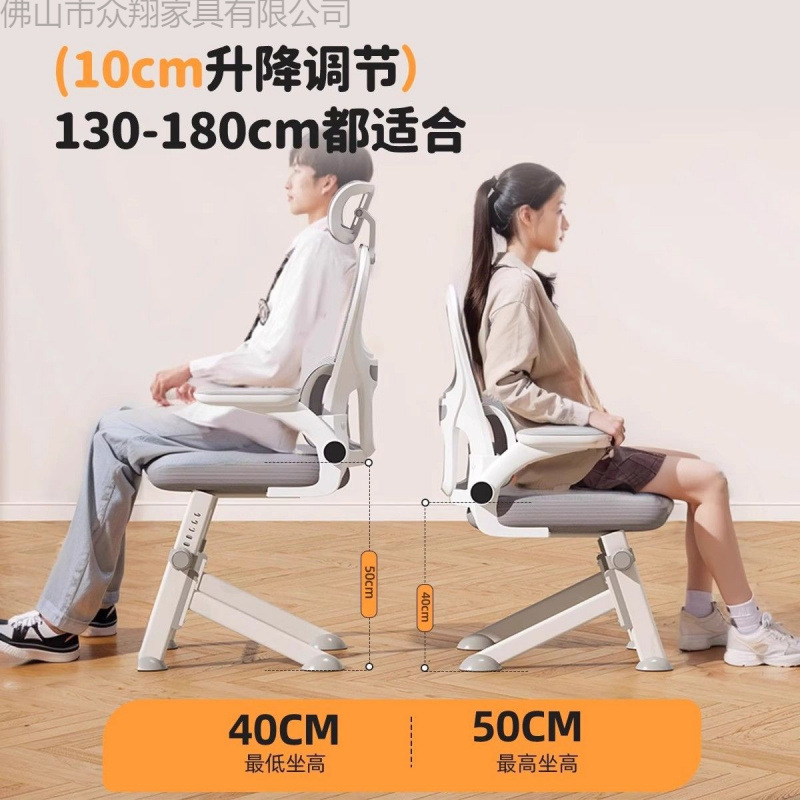 升降工学电脑椅子青年高初中学生专用写字书桌椅子儿童学习椅家用|undefined