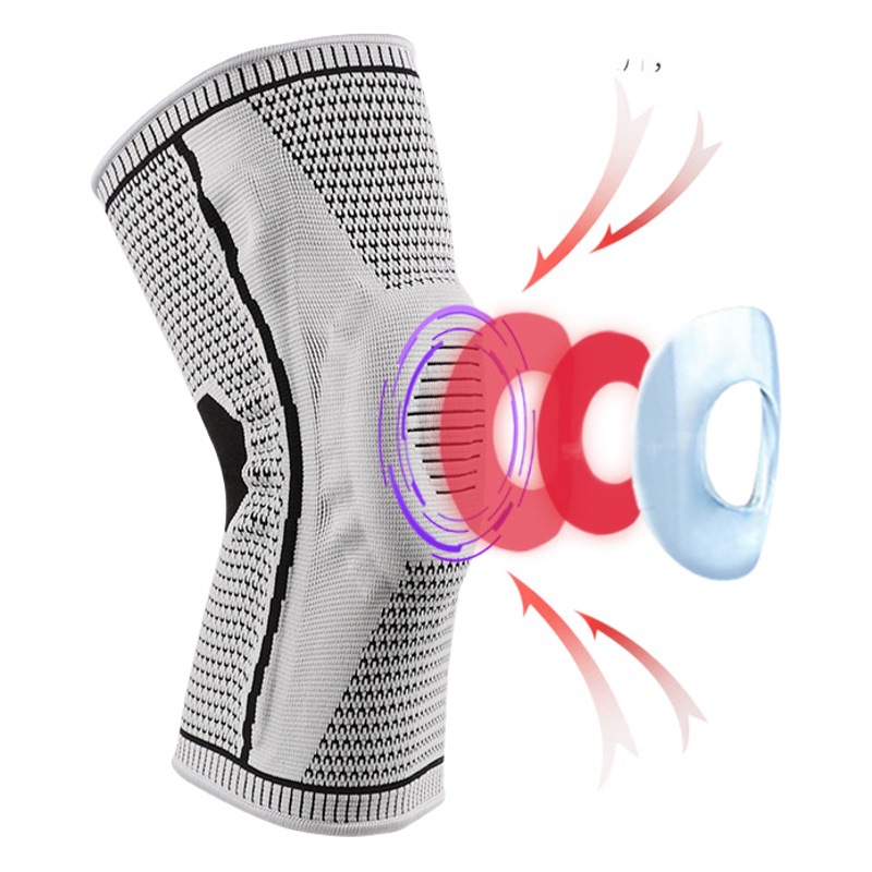 Deportes al aire libre rótula fitness running Riding rótula cubierta de punto deportes caliente rótula de silicona