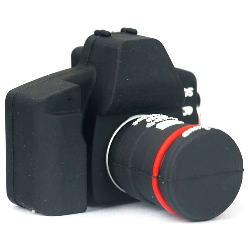 Карта USB-флешка с мультяшным дизайном, камера, 32 ГБ
