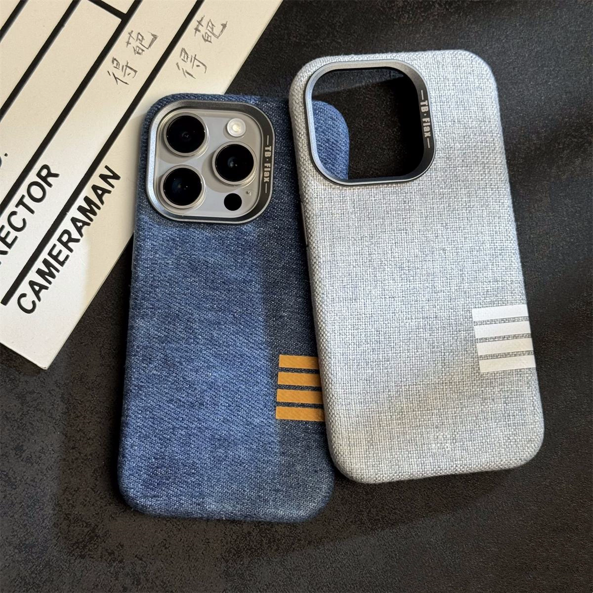 Совместимый ретро-чехол для телефона Apple, ткань, iPhone 14, защитный чехол, iphone, 17 pro max, защита от падений
