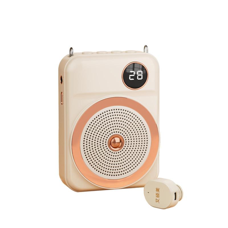 艾硕美K28小蜜蜂扩音器教师专用领夹麦克风导游喇叭扩音器|undefined