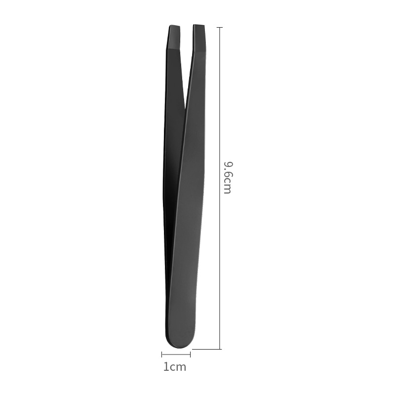 123mm pinzas de pestañas falsas sin pegamento coloridas pinzas de joyería punta herramientas de belleza de pestañas profesionales