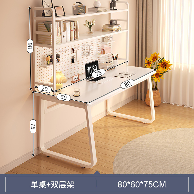 Escritorio Dormitorio Estudio para estudiantes Escritorio de aprendizaje de escritura Estilo crema Hogar Escritorio de computadora de escritorio simple Escritorio de oficina