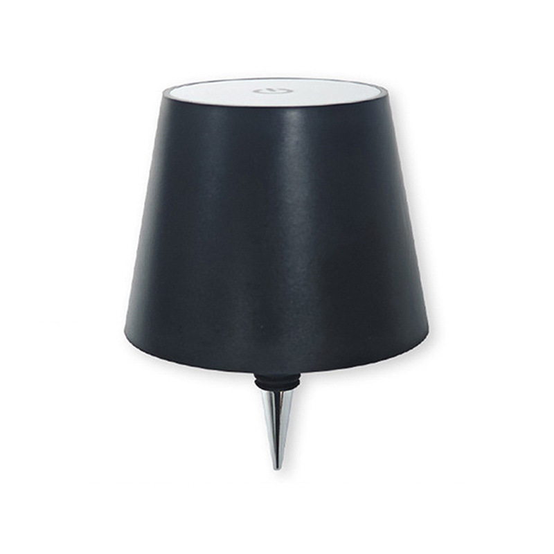 플러그인 - 광택 - 검정색 - 플라스틱