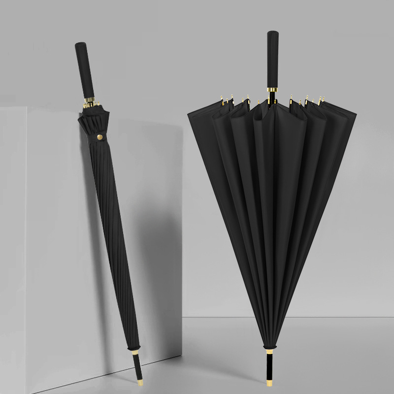 Waterproof men's automatic big umbrella