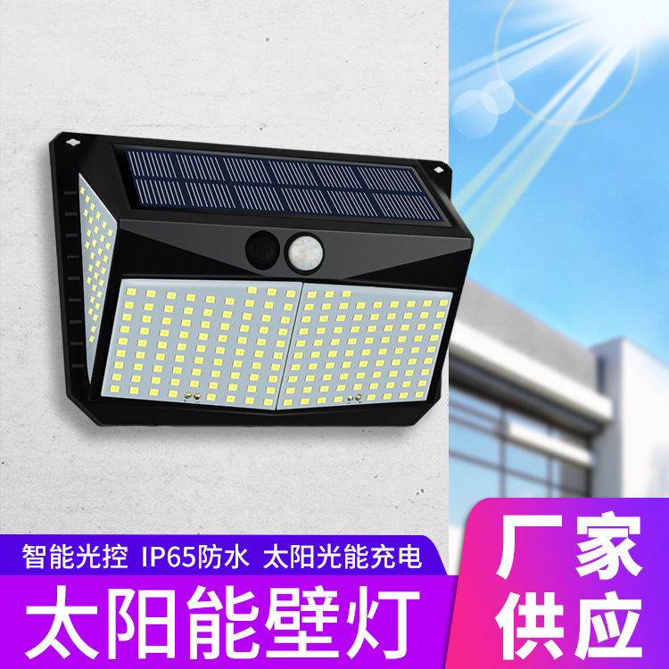 Solar human body induction wall light in...