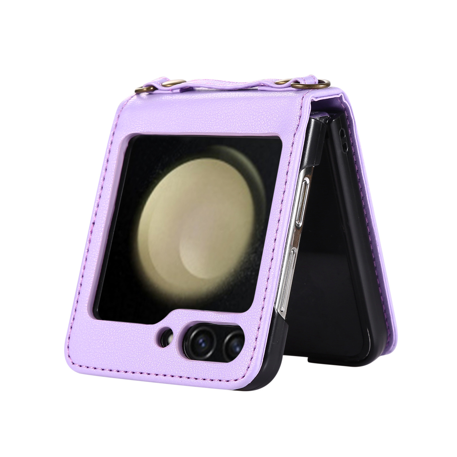 Magnetic Foldable Phone Case For Samsung Galaxy Z Flip 5 4 3_voghion.com