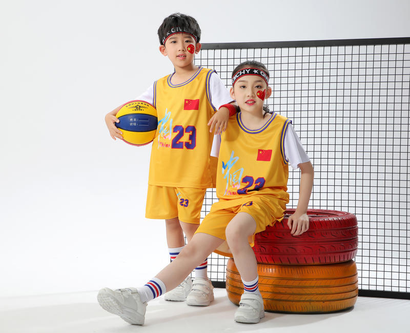 Boys and girls basketball clothes suit short-sleeved sports training clothes wholesale group purchase printable printing printing number 211#