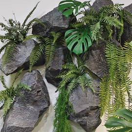 仿真绿植;仿真盆栽;景观石