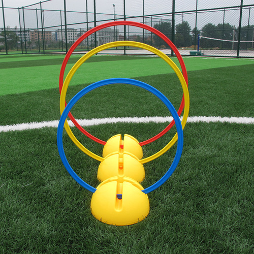 Production of thickened multi-functional water-filled base sign pole cross base training ring base football training obstacle