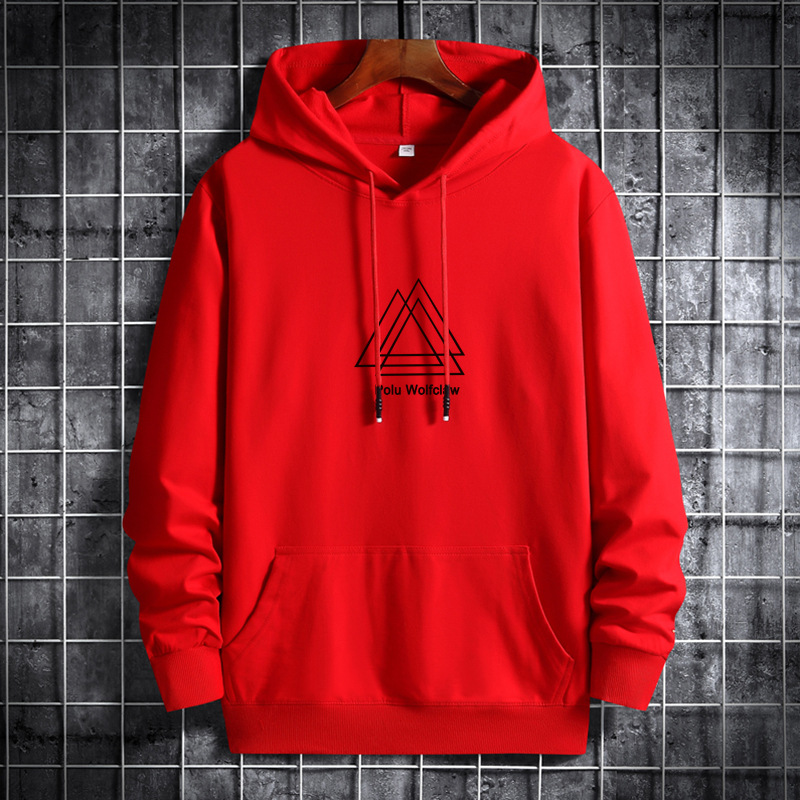 Suéter con capucha para hombre 2023 Otoño Nuevo estilo coreano de moda primavera y otoño ins capa superior suelta a juego