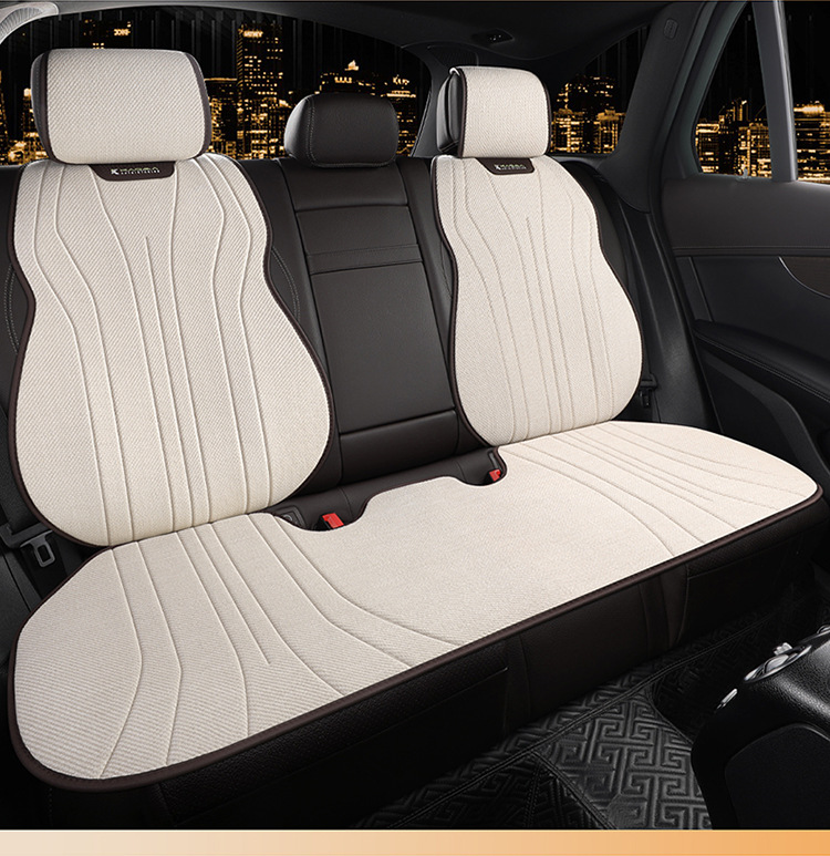 Suitable for Nissan Classic Sylphy Comfort Edition Deluxe Edition Four Seasons Universal Cushion Seat Cover Half Pack Car Cushion Cover