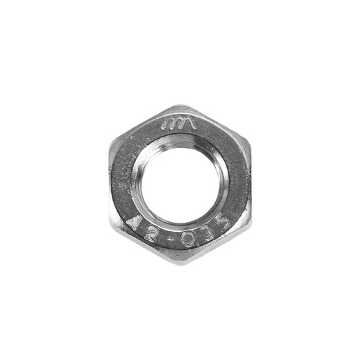 Aozhan 304 stainless steel DIN439 nut hexagonal nut thin screw cap M3M4M5M6M8M10M12-M48