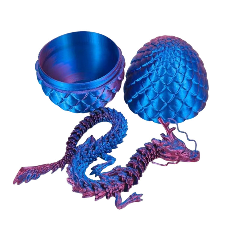 3D プリントモデル中国のドラゴンドラゴンの卵デスクトップ装飾工芸品装飾品子供の創造的なおもちゃ手作りギフト|undefined