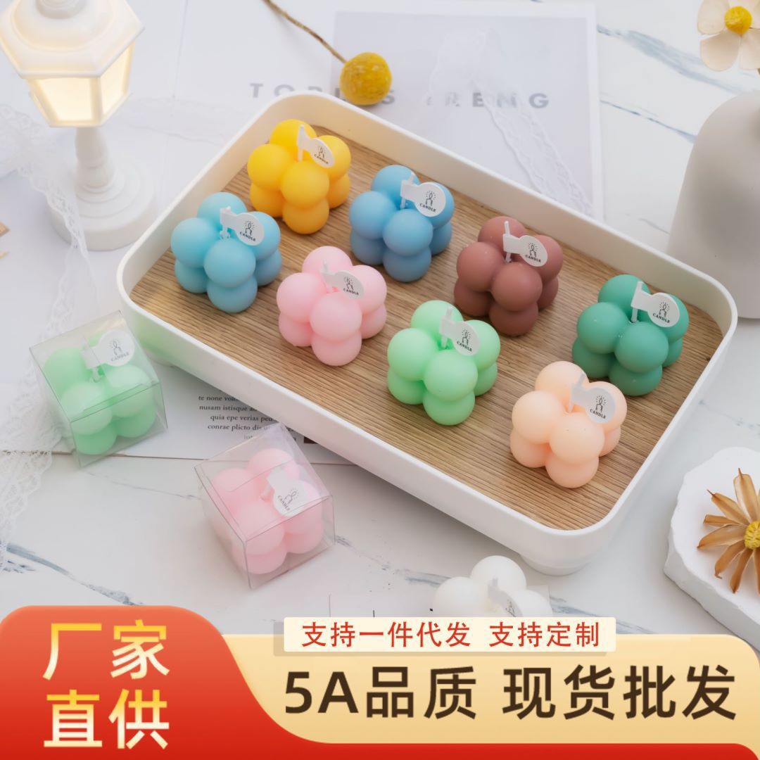 Cubo Rubik, regalo de aniversario, regalo de regalo de regalo de aniversario, dormitorio para no fumadores, adornos de mesa de perfume.