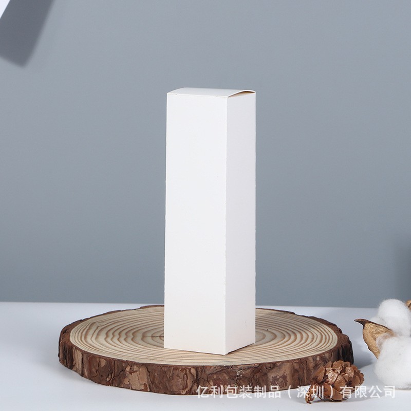 中性现货白盒通用中性小白盒香水白盒口红白盒电子产品盒彩盒印刷