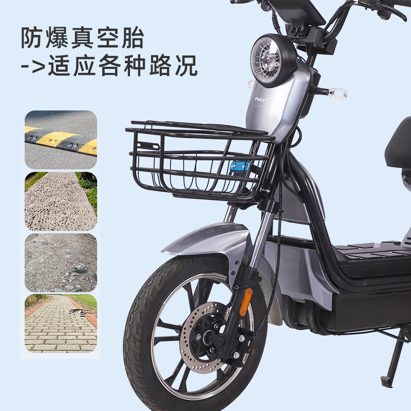 Vehículo eléctrico al por mayor transfronterizo 16 pulgadas de goma de aluminio muy cool vehículo eléctrico adulto a pie de dos ruedas bicicleta eléctrica coche de batería