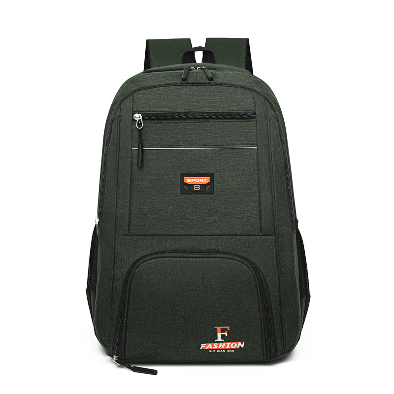 Transfronterizo 2025 nueva mochila simple ocio de gran capacidad mochila para estudiantes mochila para computadora de negocios de cercanías al aire libre