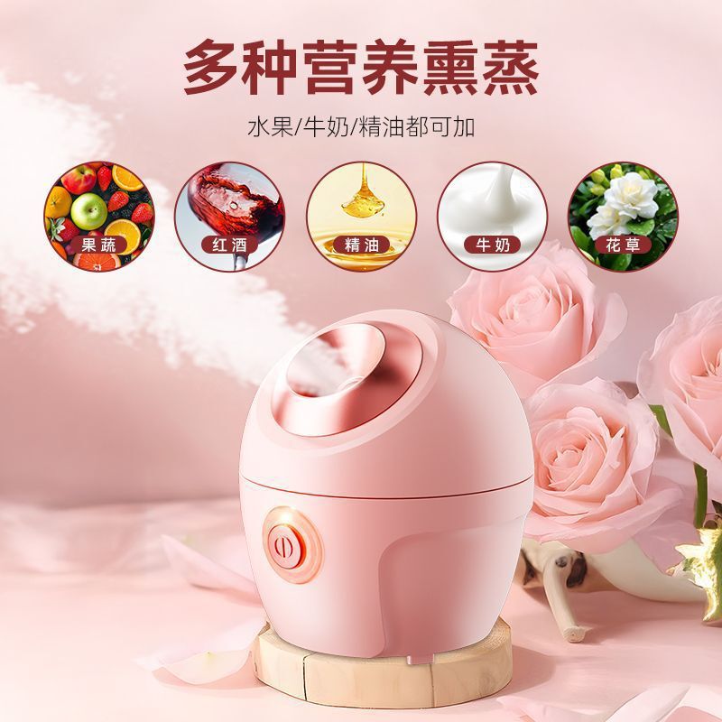 冷熱双噴顔器薫蒸器美容器家庭用補水噴霧器加湿器顔プレゼント卸売り|undefined
