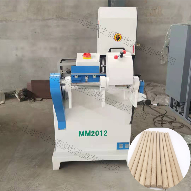 Mop wood rod surface deburring equipment woodworking machinery round bar Sander stair handrail rod round bar Sander