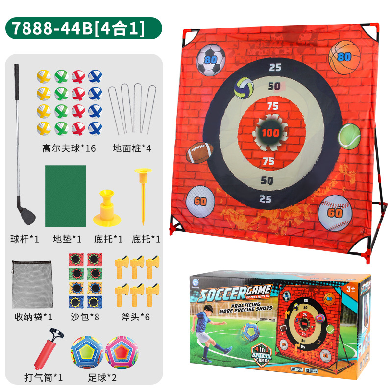 Juego de golf de exportación transfronteriza, juego de almohadilla de juego de pelota adhesiva objetivo, deportes de interior y exterior, juguetes de ocio