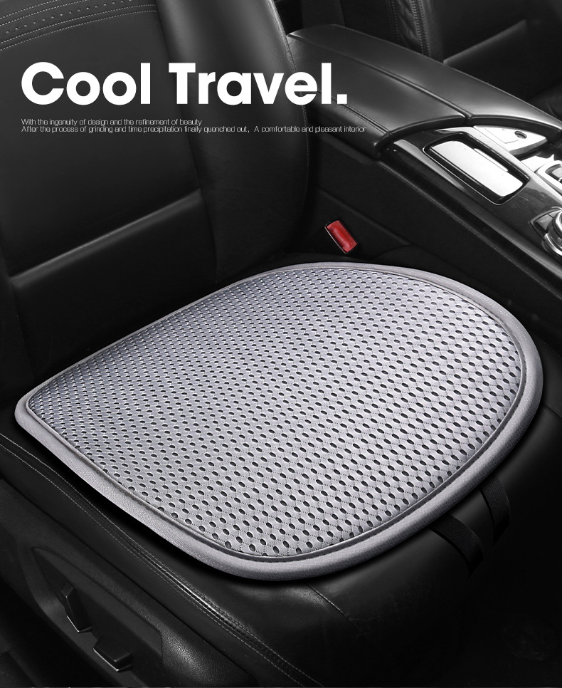 Car Seat Cushion Honeycomb Cushion Single Piece Summer Car Seat Cushion Three-Piece Set Sandwich Breathable Cooling Pad Ventilated Cooling Pad