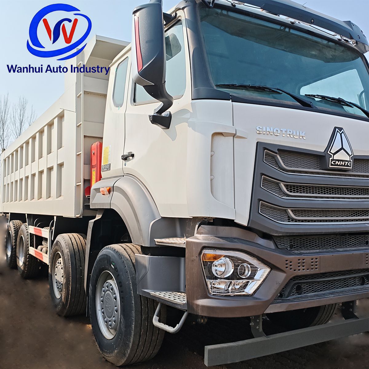 Sinotruk Howo 6×4 front-four-wheel-rear-eight-wheel dump truck for transporting soil, gravel, and sand
