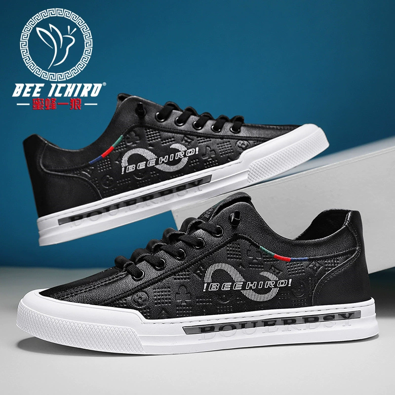 Sneakers BeeWolf, модные белые кроссовки, универсальная повседневная обувь, натуральная кожа