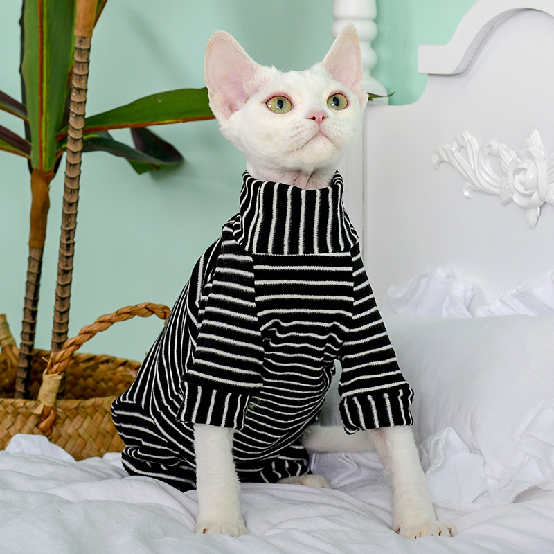 벨리 쿼드-흑백 줄무늬