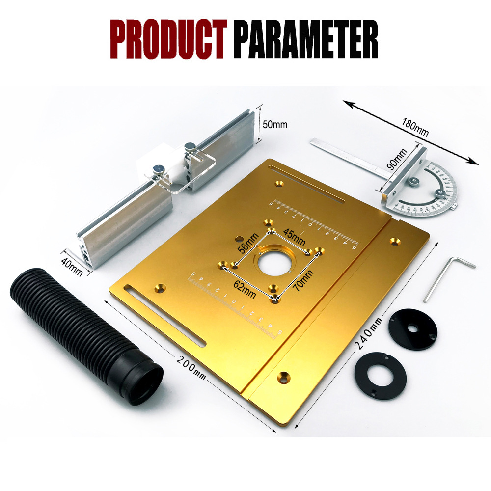 Máquina de grabado para trabajar la madera traje de placa invertida Fresado de baquelita Máquina de recorte de biselado elevación multifunción Banco DE TRABAJO ranurado Auxiliar