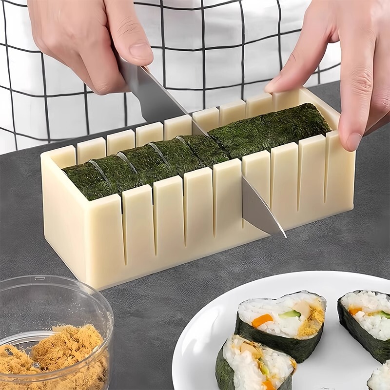 做寿司模具工具套装全套懒人专用磨具家用材料紫菜片包饭团卷神器|undefined