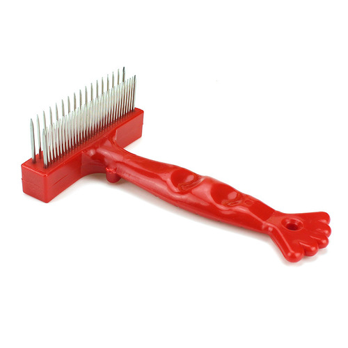 Wholesale Lobster Double Row Nail Rake Pet Comb Dog Detangling Comb Cat Detangling Comb Pet Supplies