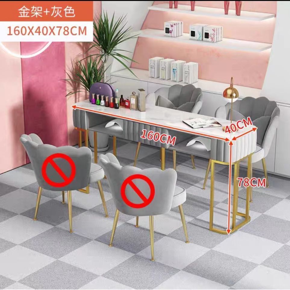 1.6m + 꽃잎 의자 2개(강화유리)