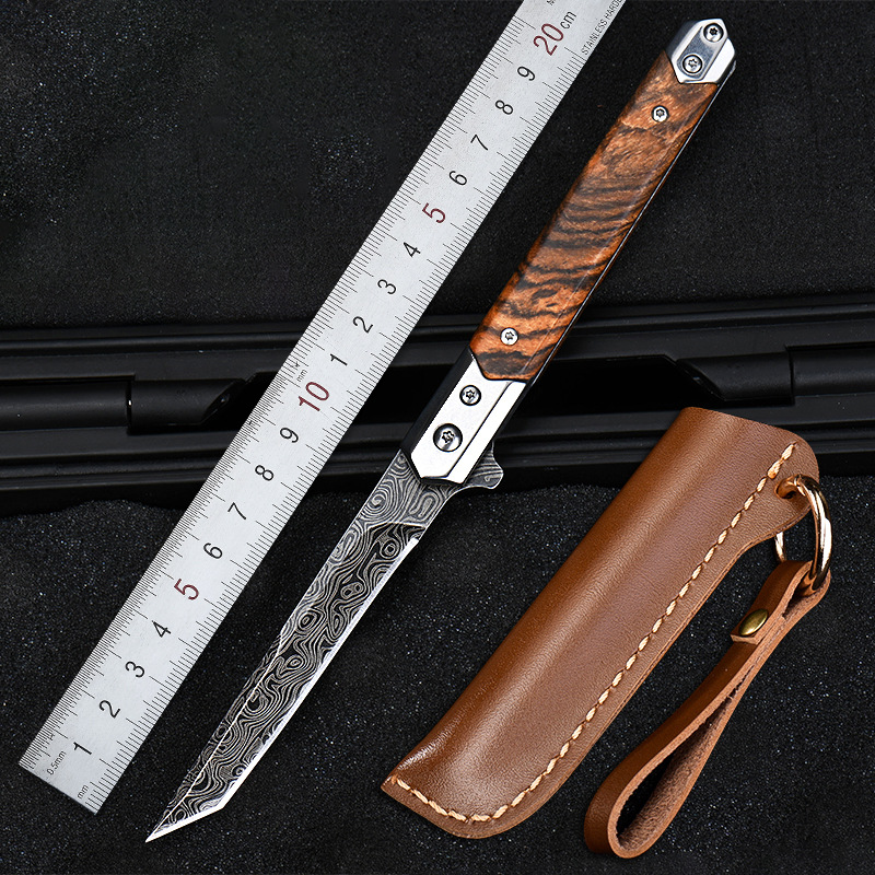 神笔m390粉末钢折叠刀高硬度锋利迷你防身小刀具户外军工随身折刀