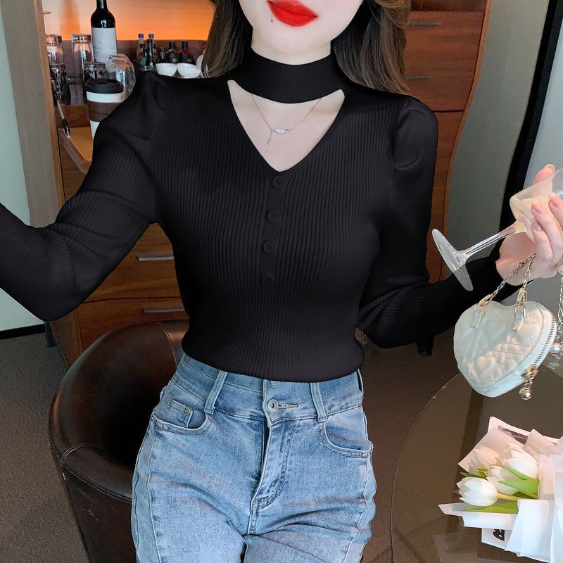 Knitted long-sleeve